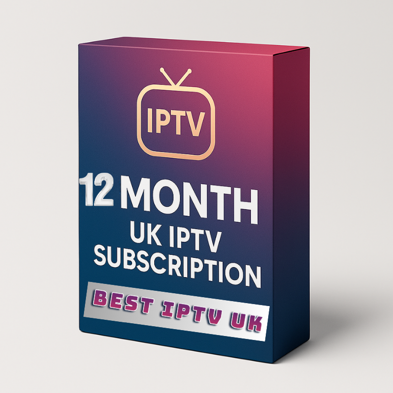 12 Month UK IPTV Subscription